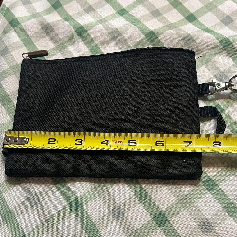 Pochette Anti-Piracy Wristlet Pouch - Black RFID